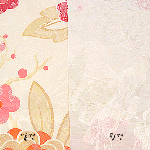 다알리아 크림슨 [쟈가드]  페브릭 폭 155 cm 1m 당 2