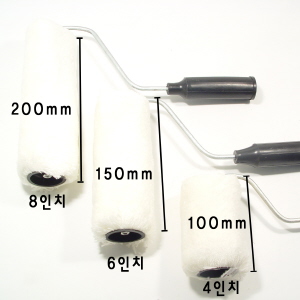 페인트 수성 로라 100mm 4인치 2