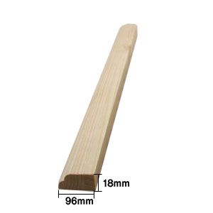 원목 액자몰딩단면 101 폭 96mm 두께 18mm 2