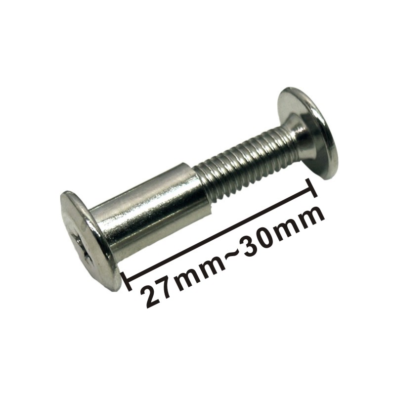 가구연결볼트너트 지름 6mm  연결가능폭 27-30mm 2