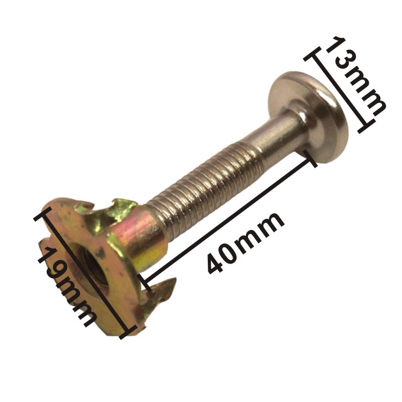가시너트 볼트셋 지름 6mm 연결가능최대폭 -40mm 2