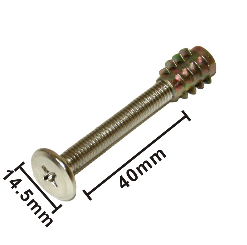 번데기너트 볼트셋 지름 6mm 연결가능최대폭 -40mm 2
