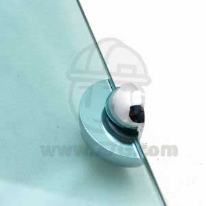 그린색 8mm 강화안전유리선반 30X13cm 브라켓 세트 2