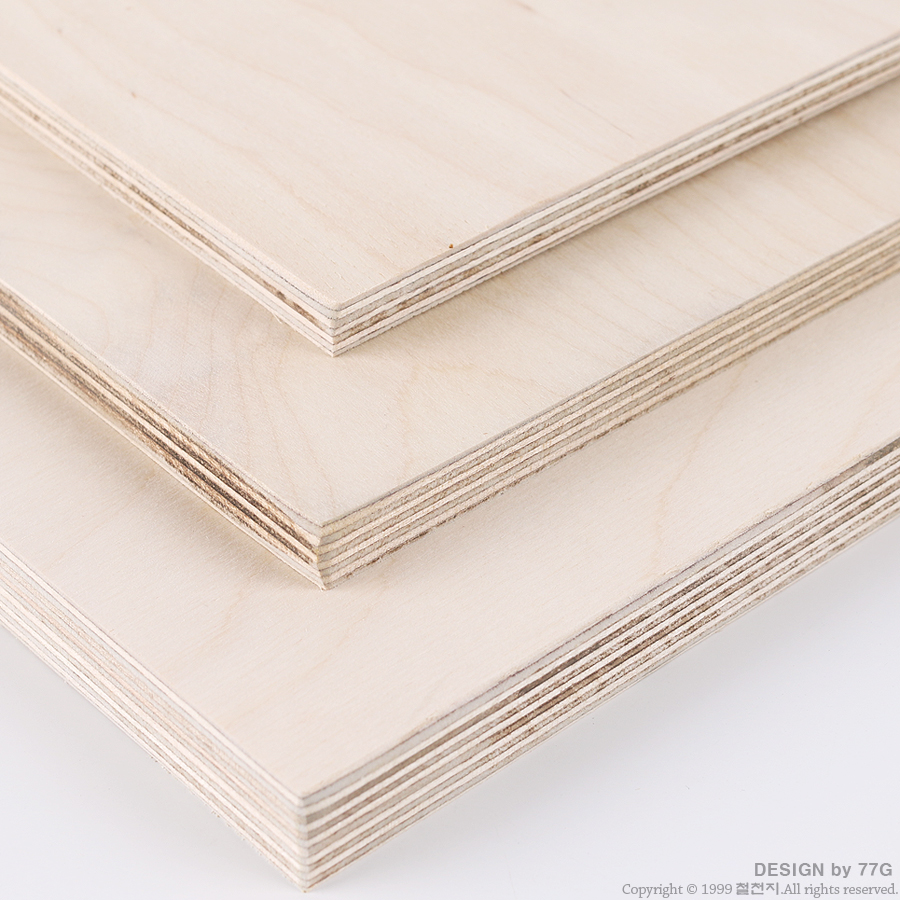 고급가구용 자작합판 (러시아 SBB등급) 1209X2400X9mm 2