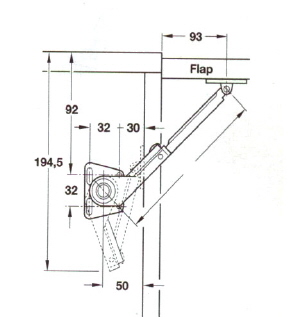 수대 각도조절 좌우 한쌍 수입독일 3