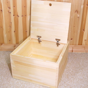 원목 짜임 토이박스(이동식,숨은바퀴)  5