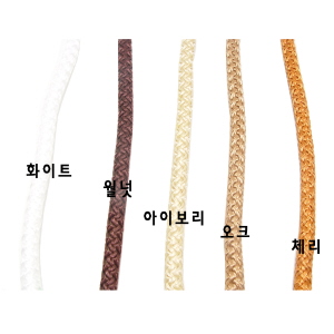 유리고정용 6mm 끈 1m당(인테리어로프 월넛) 2