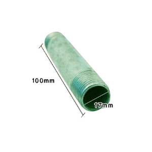 철니플(nipple) 15A 배관용 74mm 연장형 2