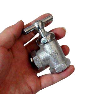 수도 계량기용 앵글밸브 15A 2