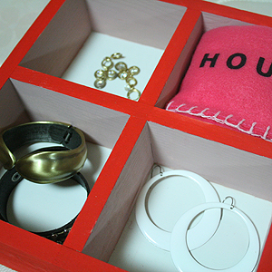 원목 칸막이 서랍 18mm 4