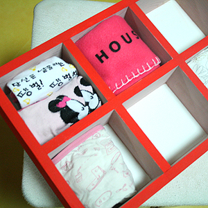 원목 칸막이 서랍 18mm 5