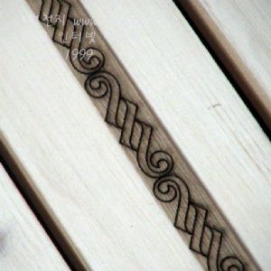 나무 몰딩 바람 미송합판 800x18x5mm 2