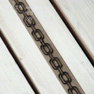 나무 몰딩 사슬 미송합판 800x18x5mm 2