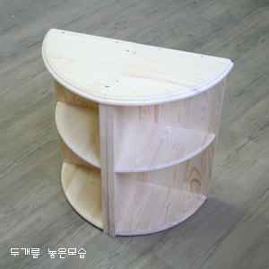 미첼 코너 플러스 다용도수납장 원목 18mm 3