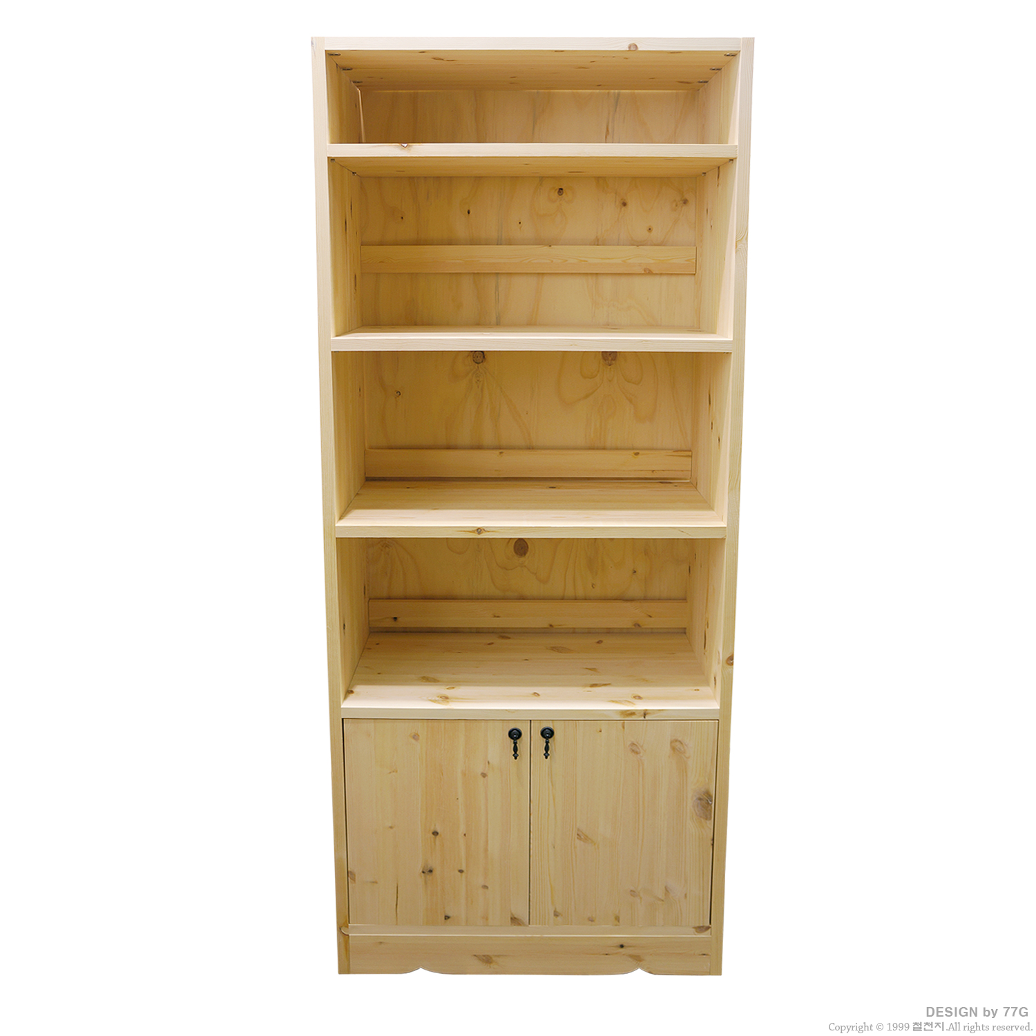베이직  원목 책장 2