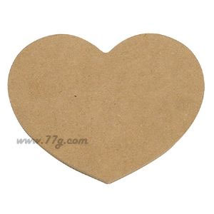 포크아트 하트(대) mdf화이트 두께(15mm) 2