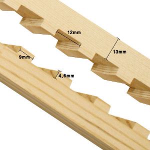 갤러리 병장각재 좁은홈(18mm) 3