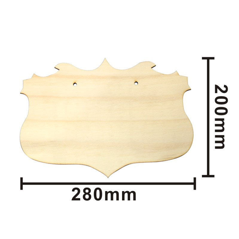 문패 나무재료 엔틱1 두께 (4.8mm) 2