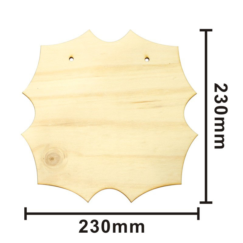 문패 나무재료 엔틱4 두께 (4.8mm) 2