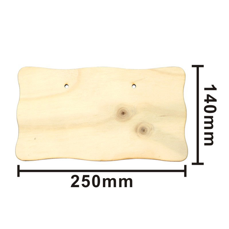 문패 나무재료 엔틱6 두께 (4.8mm) 2