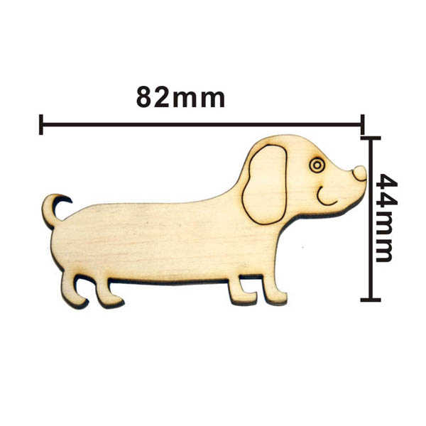 버닝아트 장식물 강아지2 2