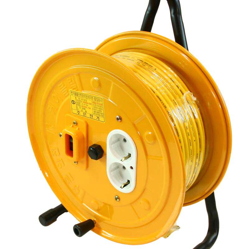 전기연장선 (릴작업선) 차단기기능 (약30m,접지형) 3