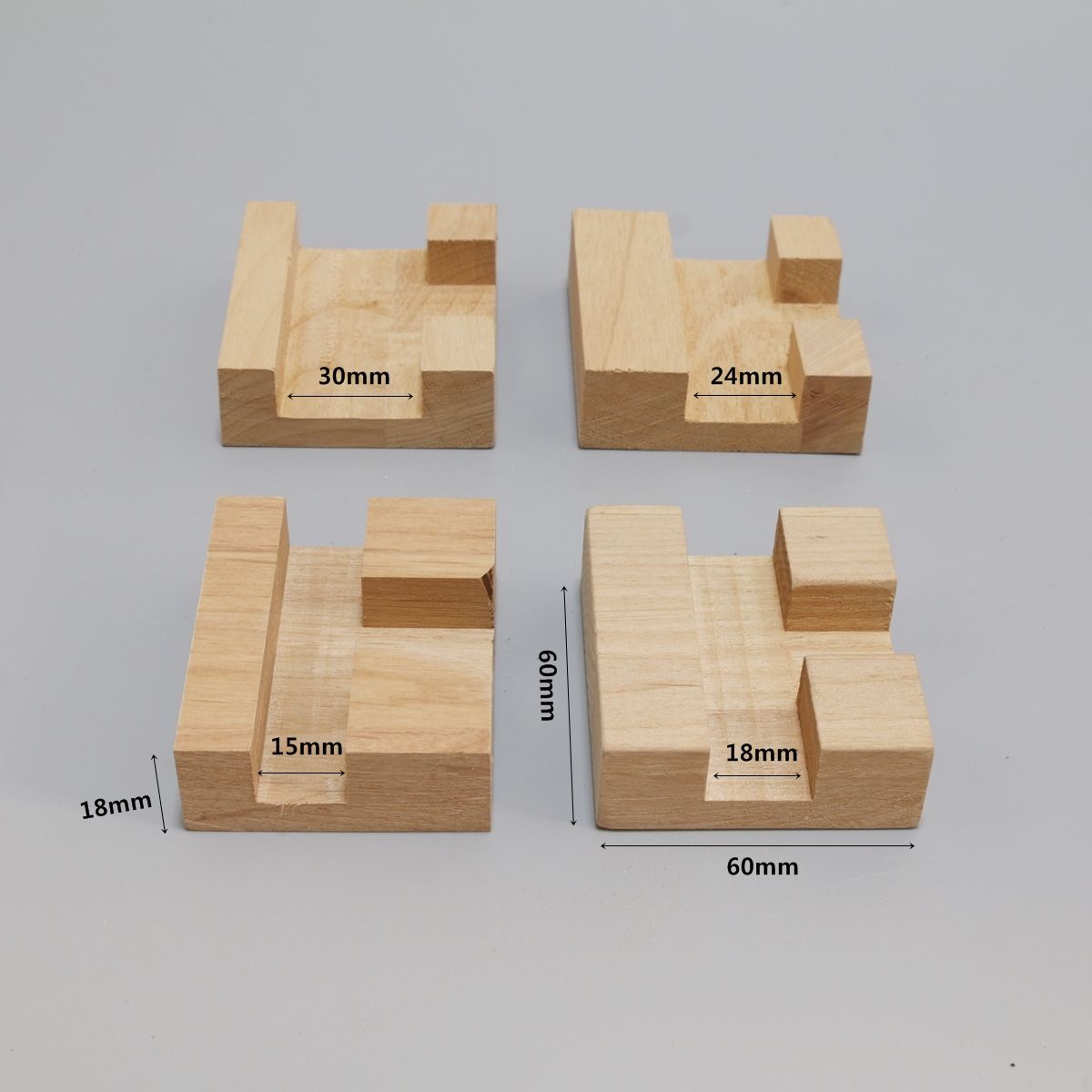 초보자용 DIY 가구 조립지그 30mm*30mm(4개 셋트) 2