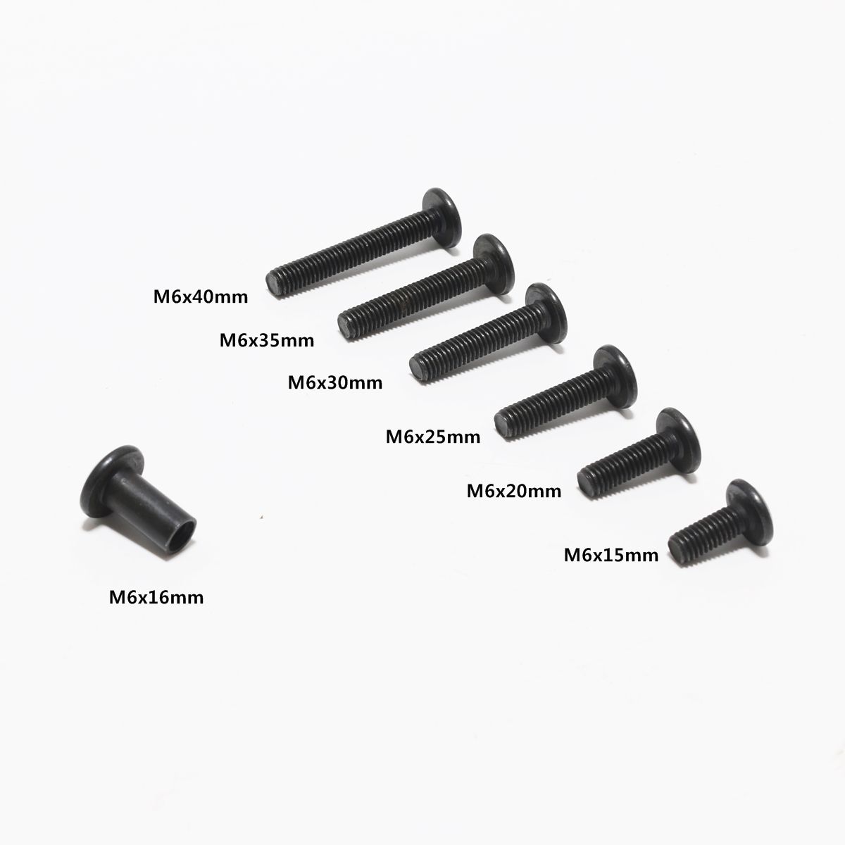 인서트 볼트 블랙컬러 M6 길이30mm 2