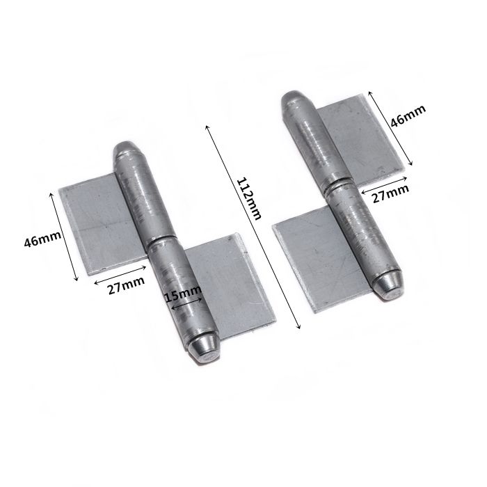 철문경첩  4인치 (용접경첩)  (좌) 2