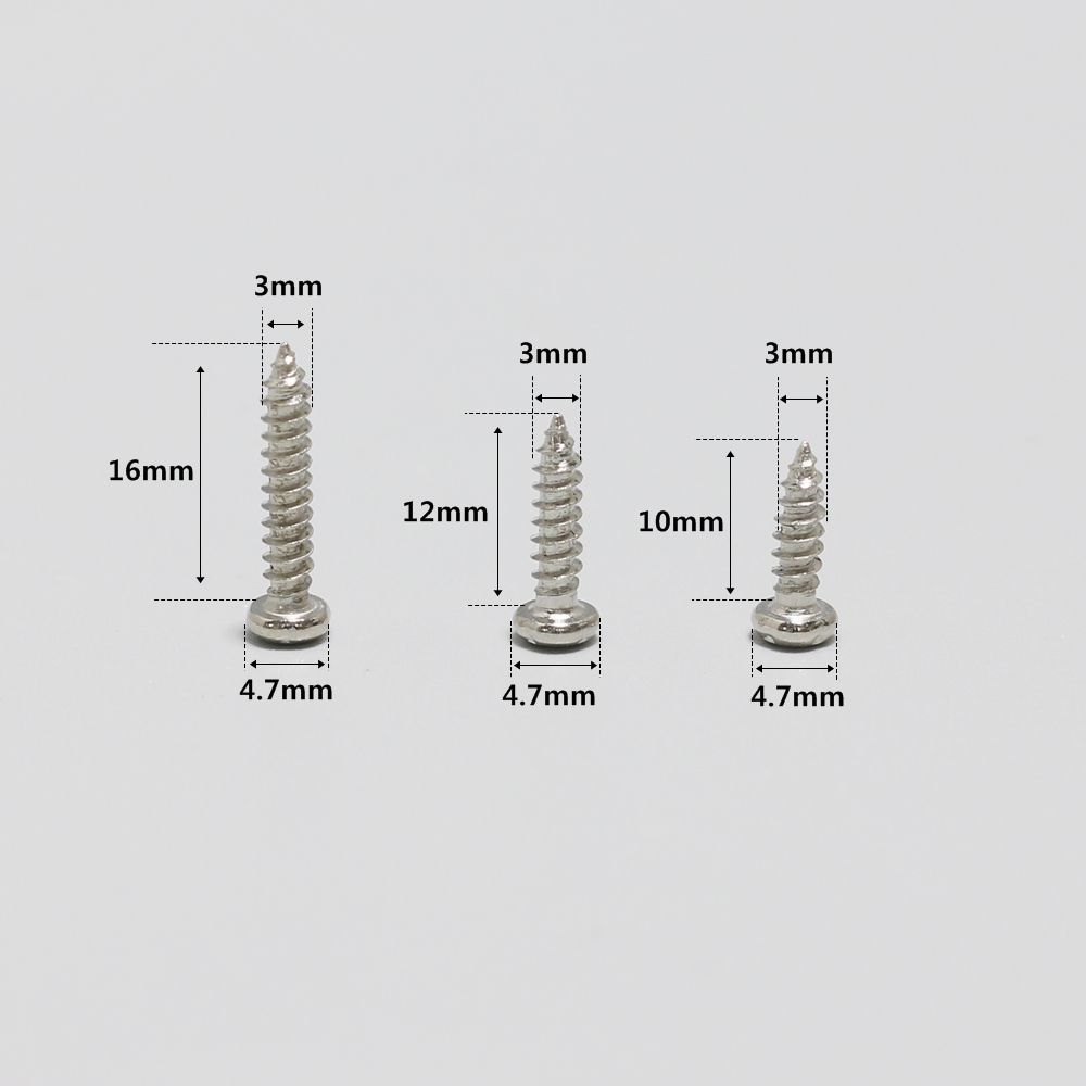 실버 둥근머리 피스 3x10mm (20개) 3