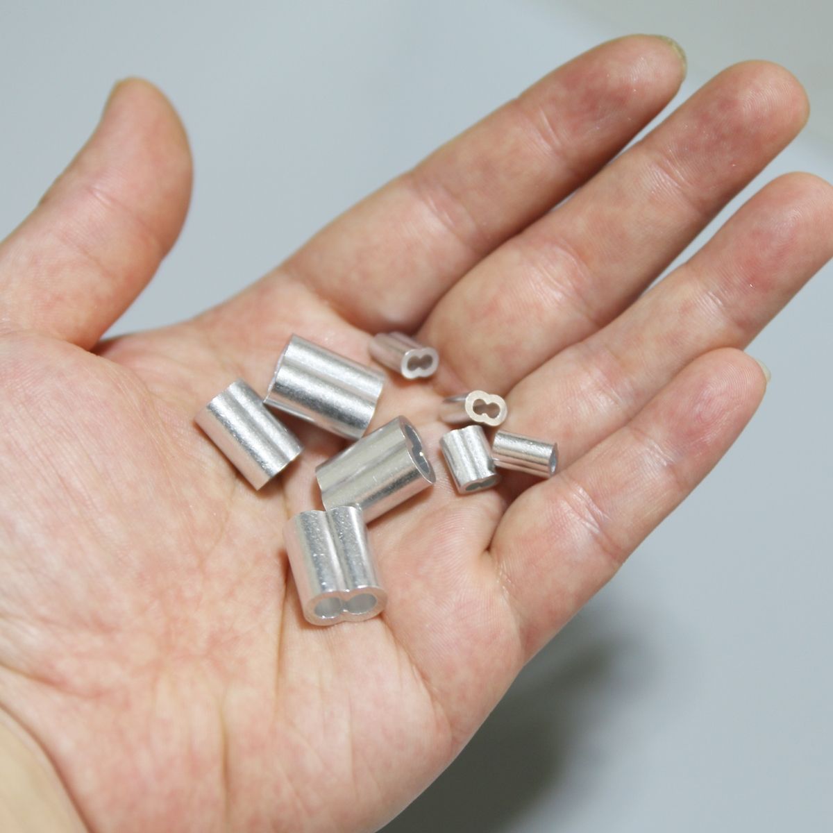 와이어 로프 페럴 압착체결 고정 부속 3.5mm 5