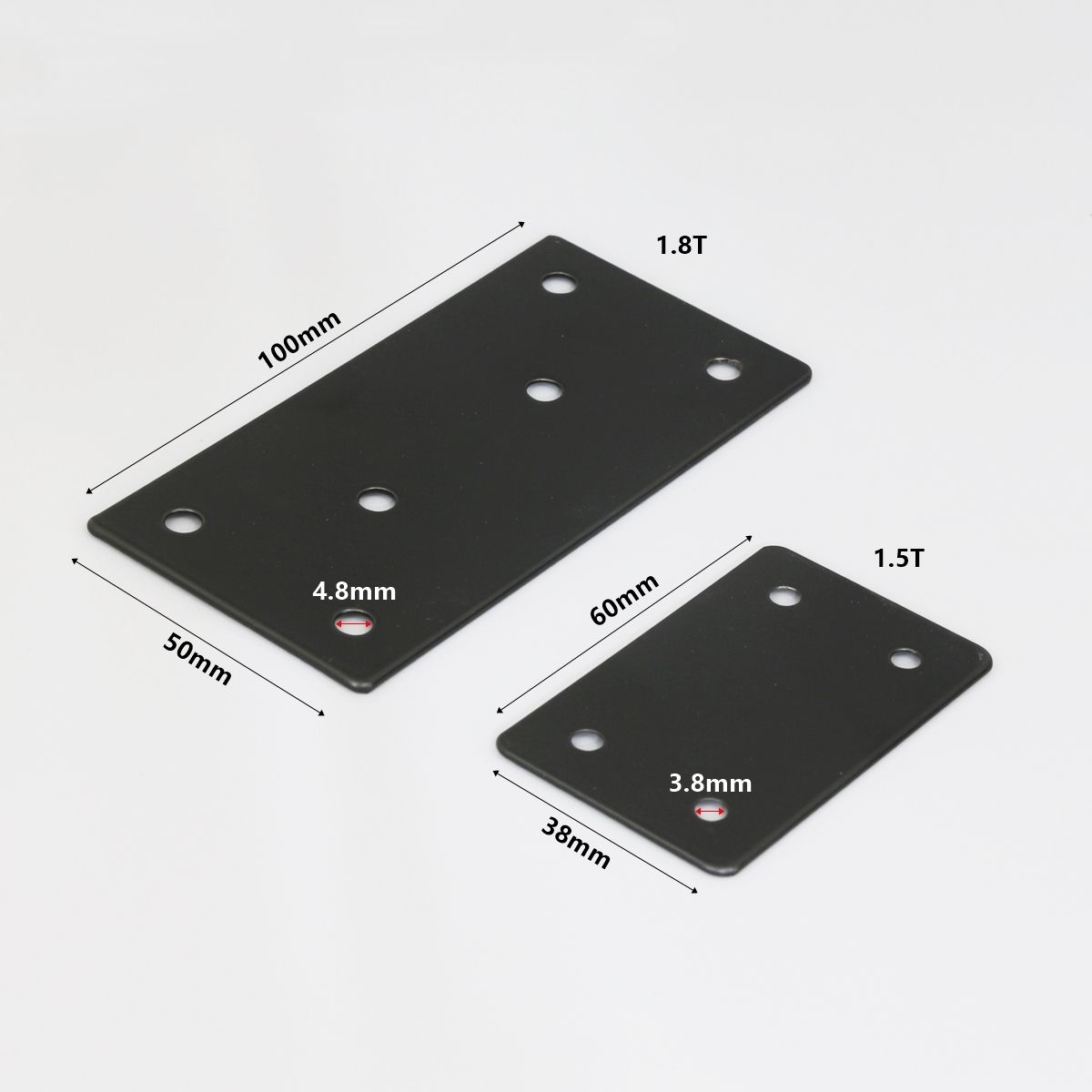 블랙평철 (60x38mm)  1.5T 2