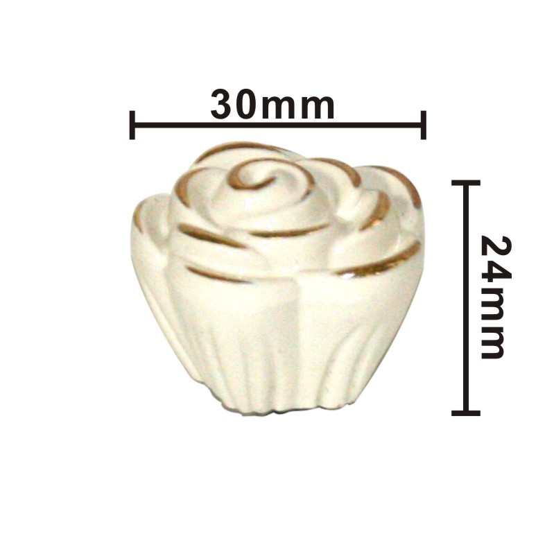 (NO,8828) 골드로즈 손잡이1구 2