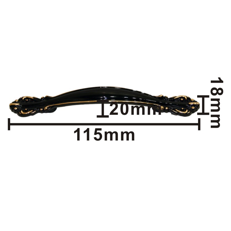 (NO,8819_1.64mm) 로얄 블랙 손잡이 2