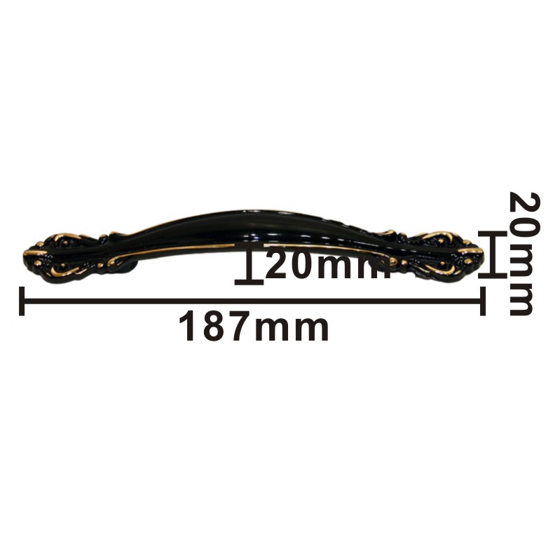 (NO,8819_1,128mm) 로얄 블랙 손잡이 2