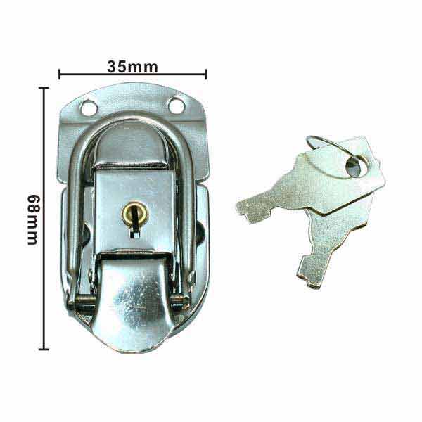 은색 매미고리 (열쇠포함) 소 2