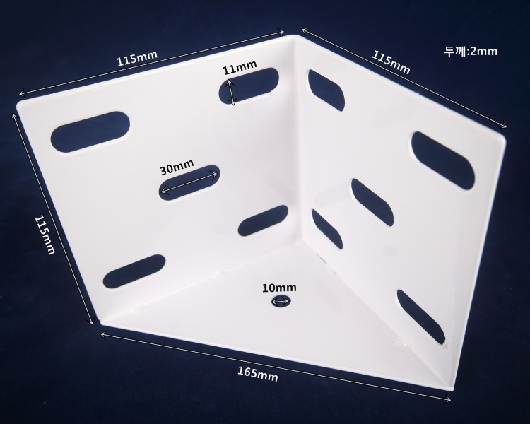 침대용 고강도 꺽쇠 코너 고정 브라켓(높이) 2