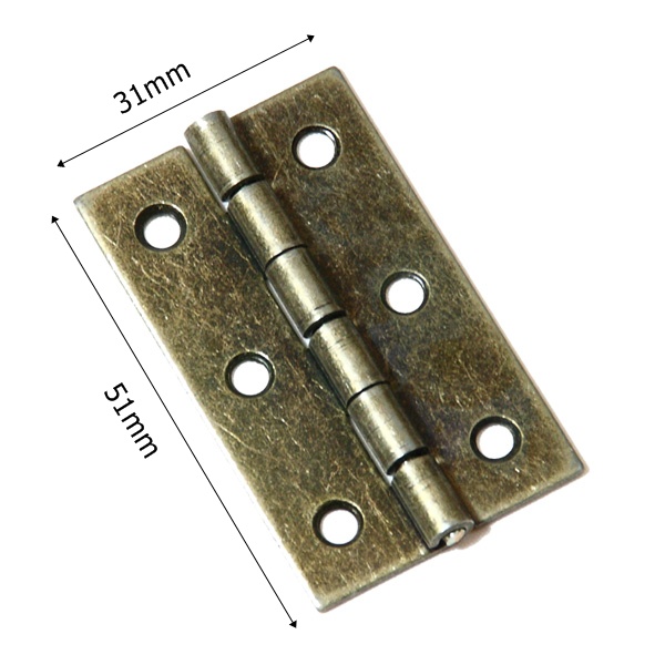 엔틱 브론즈 올드경첩 31mmX51mm 두께 1.2mm 2