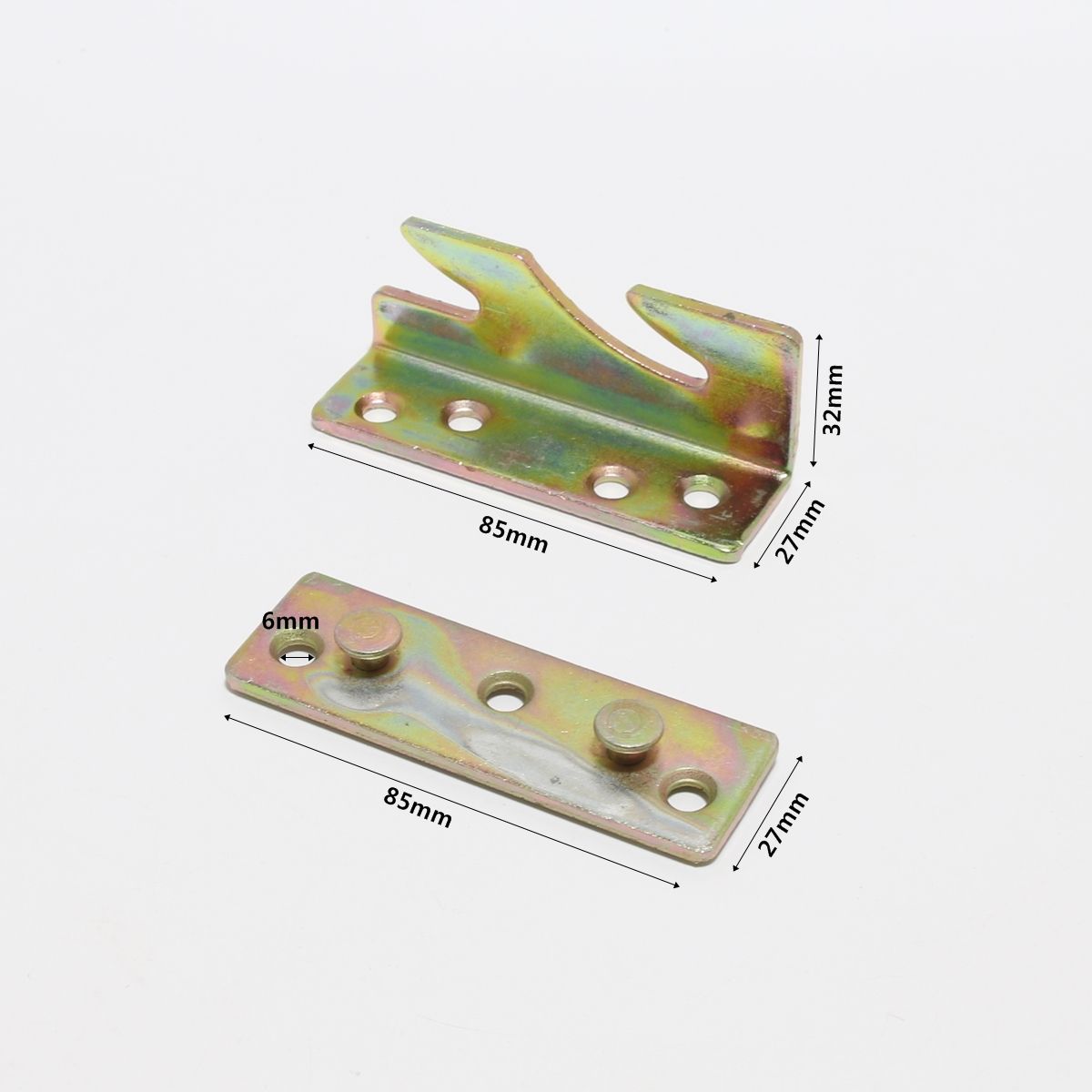 침대 연결 걸이 부속셋트(좌측2개,우측2개) 2