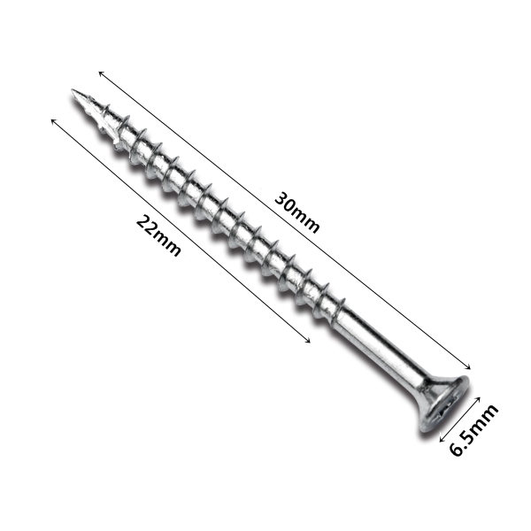 하비스피스 SUS410 전문가용 하드우드 나사못 #3.4x30mm(10개) 2