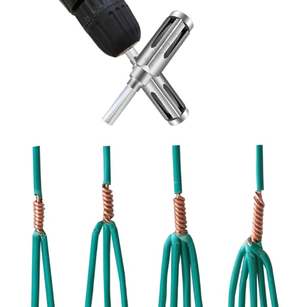 전선 꽈매기 비트  5선 4mm   3