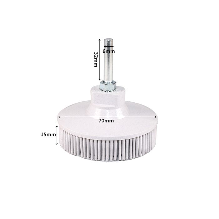 전동드릴용 녹제거 브러쉬 120방(백색) 2