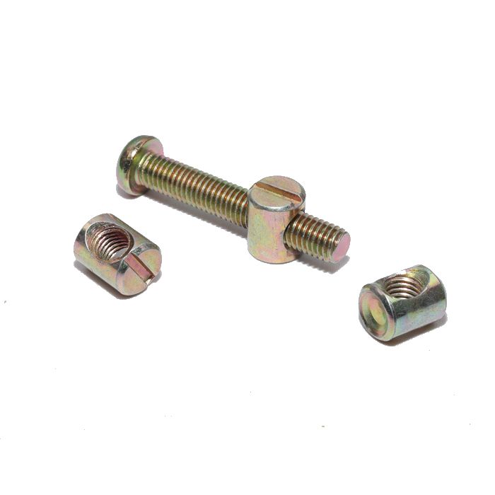 가구 연결용 망치(짱구) 너트 (일자머리) 8mm 3