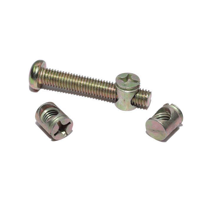 가구 연결용 망치(짱구) 너트(십자머리) 8mm 3