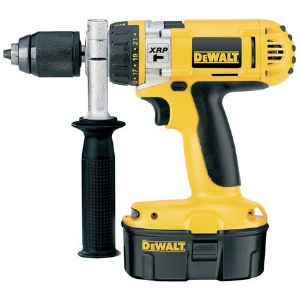DEWALT 18V 13mm 충전 햄머드릴드라이버 변속, 역회전, 2.4Ah 배터리