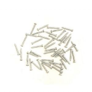 나무피스 둥근머리 (실버) #3x8~18mm