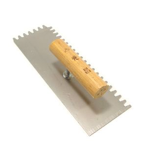 타일시공용 톱니흙손