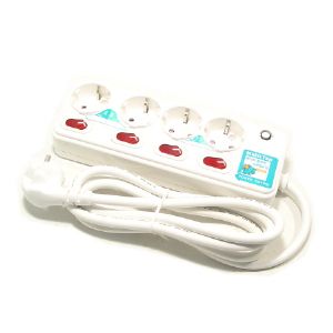 개별스위치 부착 멀티코드 4구 5m