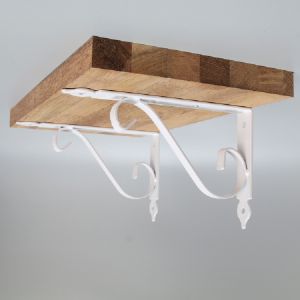 인테리어 까치발 입체 S형 백색