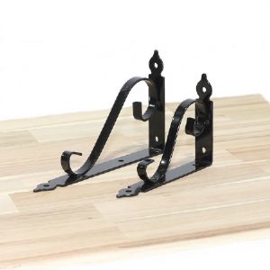 인테리어 까치발 입체 S형 흑색